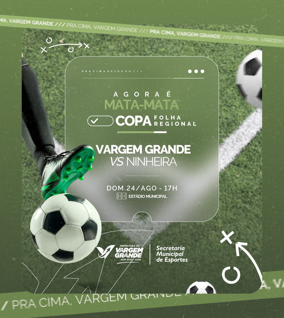 COPA FOLHA REGIONAL - VARGEM GRANDE VS NINHEIRA